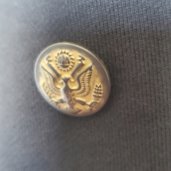 Denim & Supply Ralph Lauren Military Double-Breasted Trench Coat Black Womens M - Picture 9 of 16